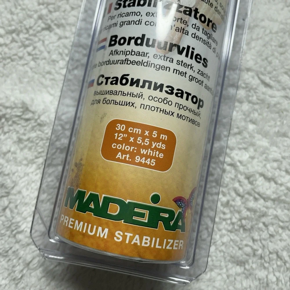 MADEIRA Super Strong Cut-Away Embroidery Stabilizer 12